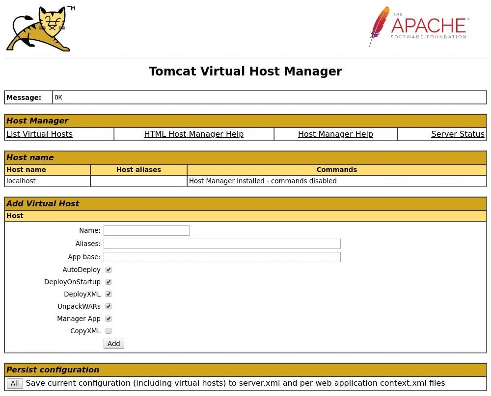 tomcat-host-manager 