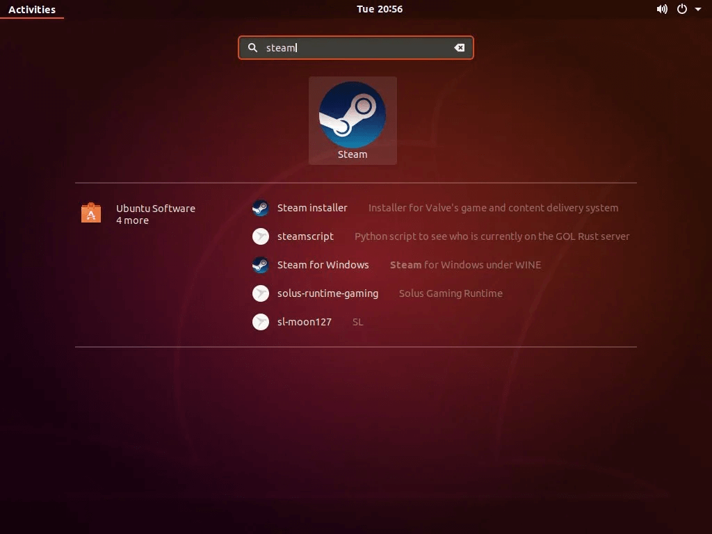 ubuntu-start-steam 