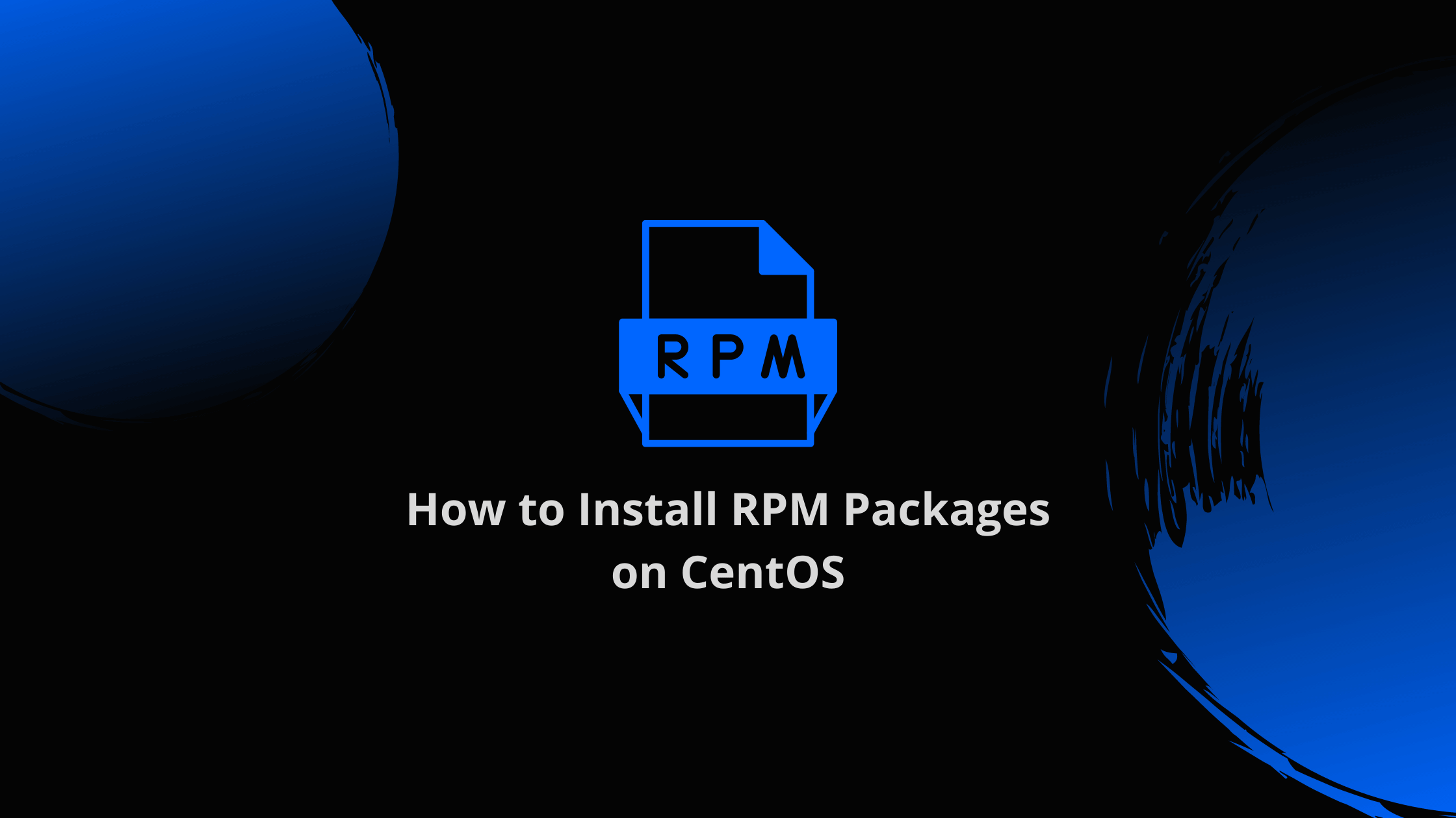 Создать rpm пакет centos