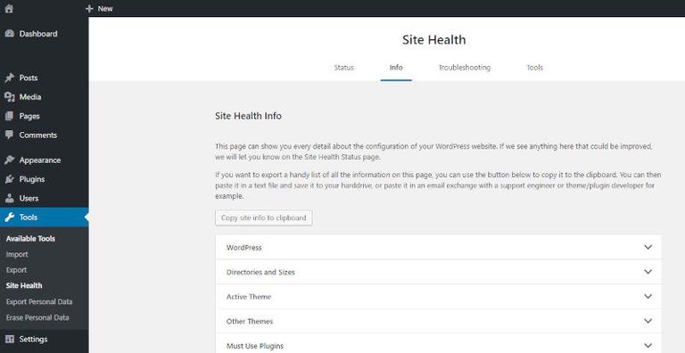 Site Health