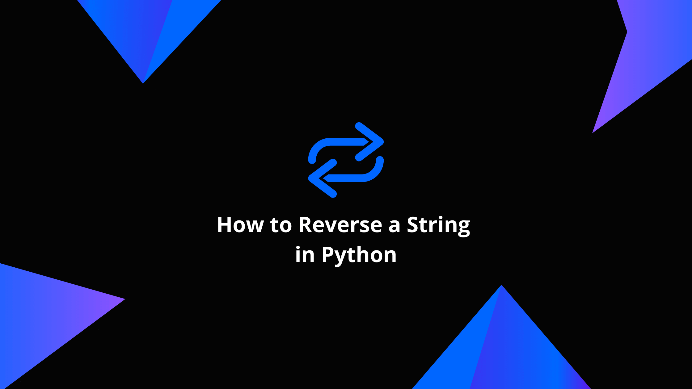 how-to-reverse-a-string-in-python