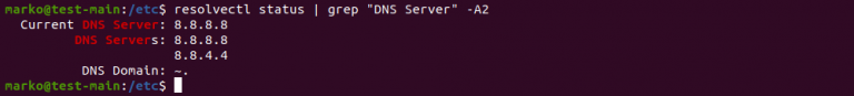 Current DNS 