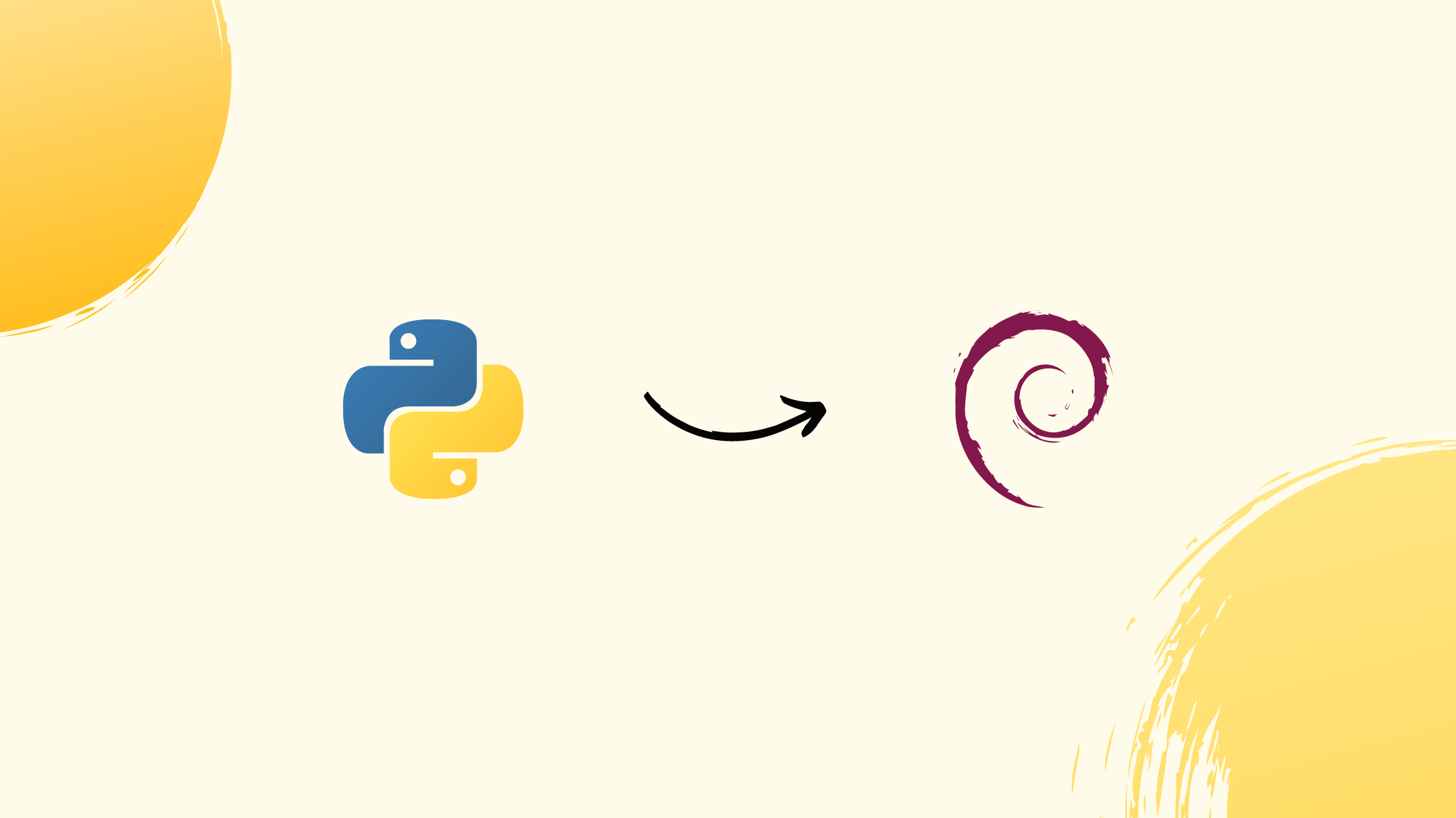 install python 10 debian