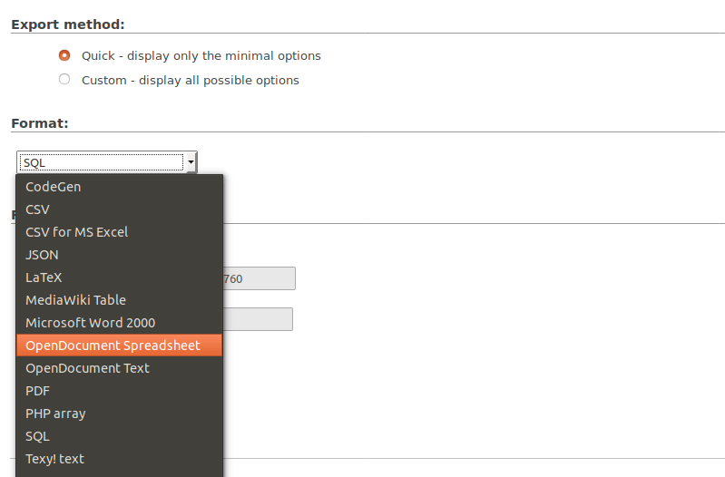 mailtrain export list as csv