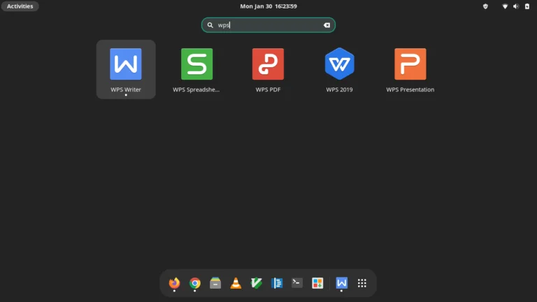 WPS office suite