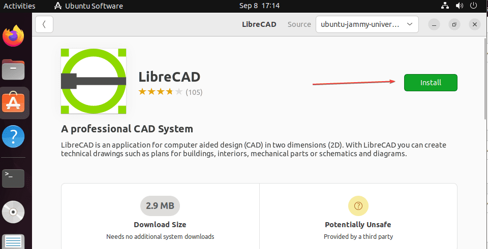 How to Install LibreCAD on Ubuntu 22.04