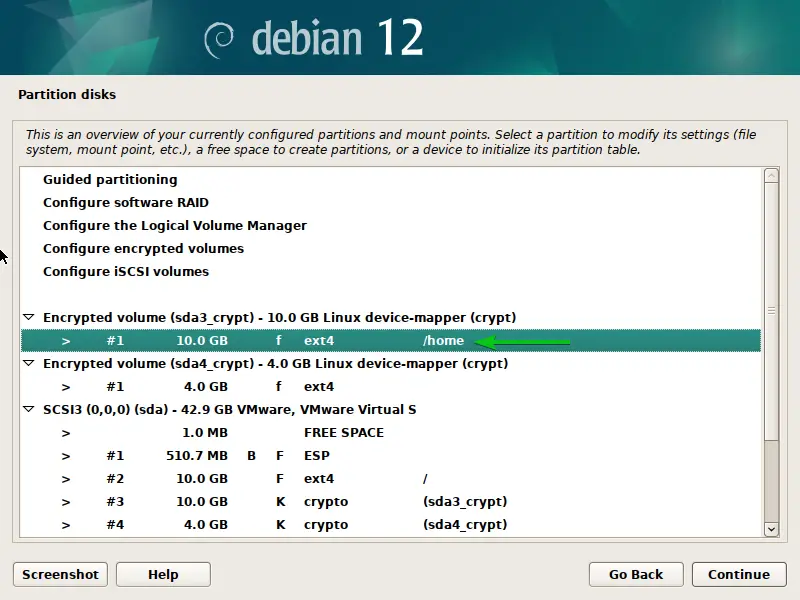 Encrypted Volume(sda3_crypt)