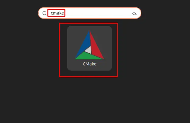 Launch Cmake