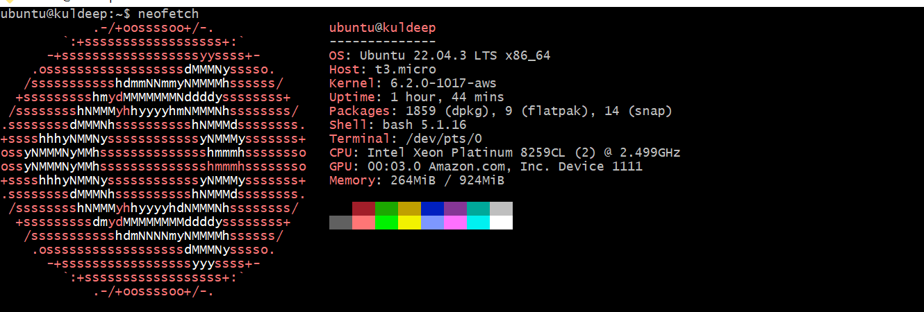 neofetch install ubuntu 22.04