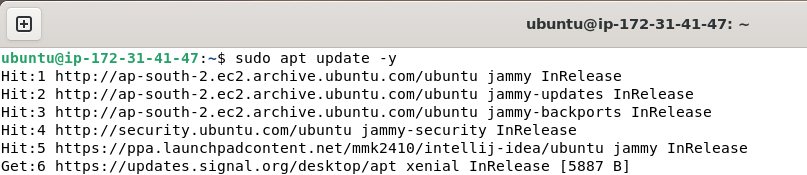 Updating your local package index