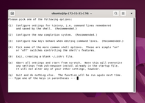 process of configuring Zsh on Ubuntu 22.04 Linux