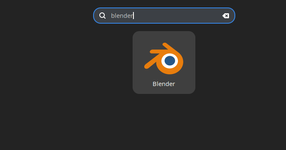 Launch Blender