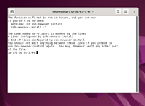 fully configured Zsh terminal on Ubuntu 22.04 Linux