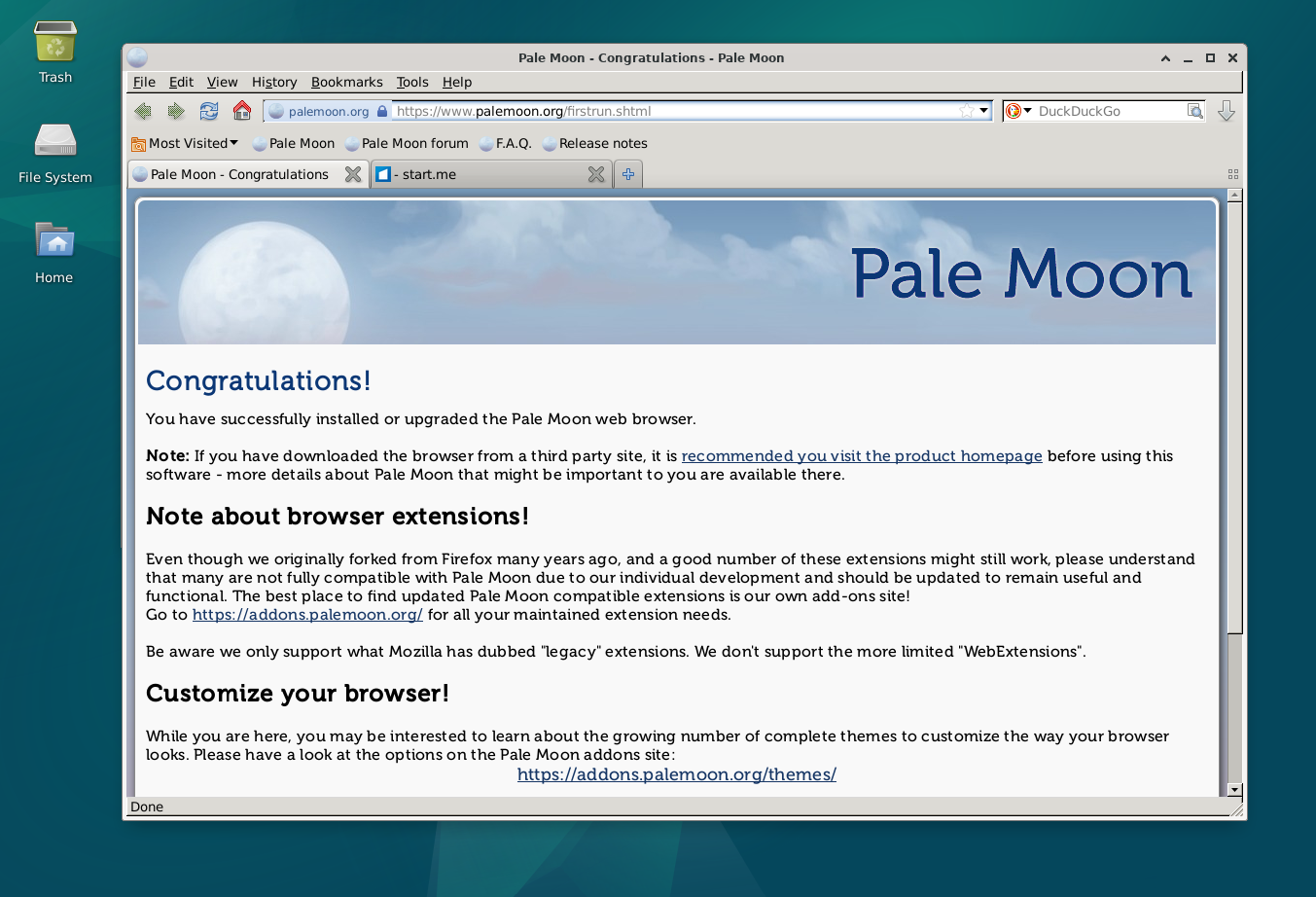 How to Install Pale Moon on Debian 12