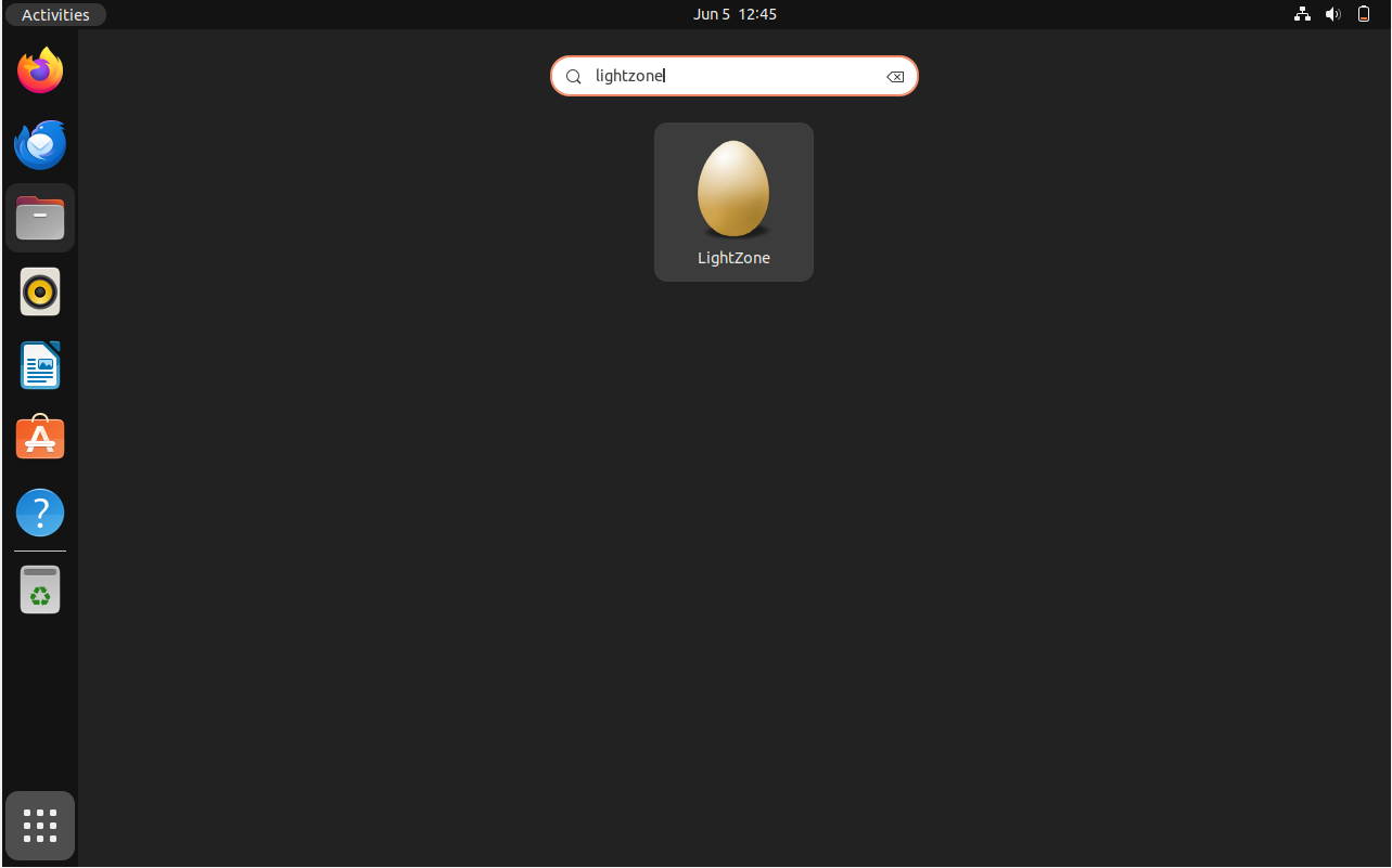 LightZone icon on Ubuntu 22.04