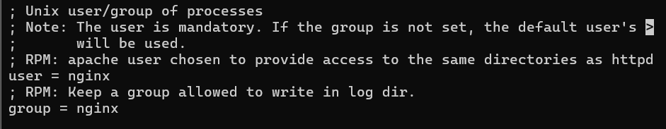 Adjusting PHP-FPM User and Group for Nginx