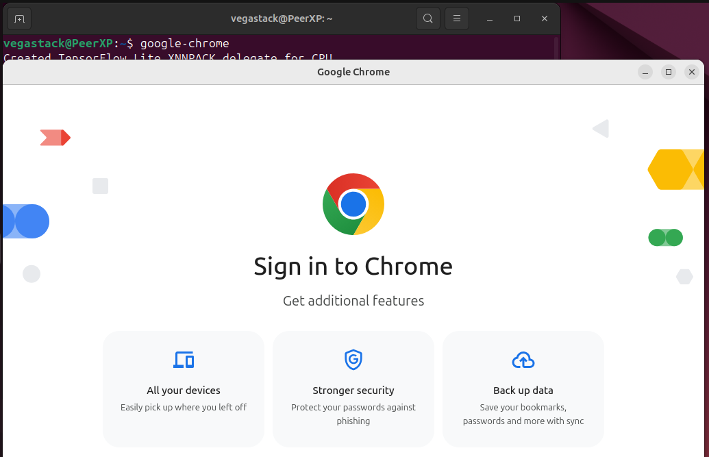 Launching Google Chrome on Ubuntu installed via Deb file