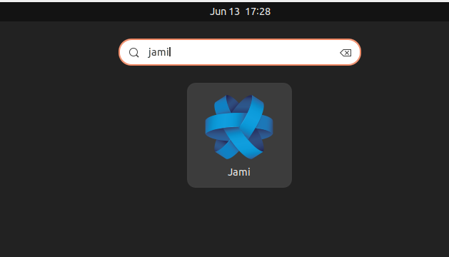 Launch Jami