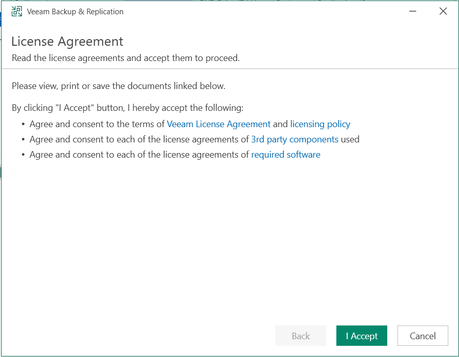 Veeam Backup Replication License