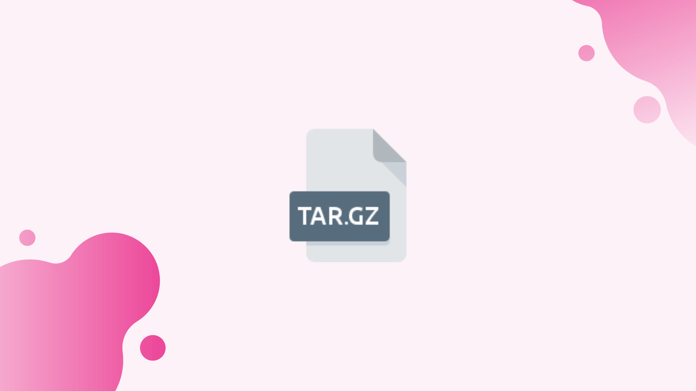 How to Create Tar Gz File