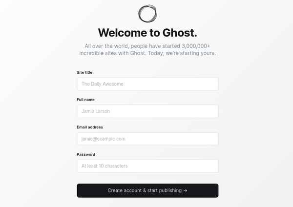 How to Install Ghost Blogging Platform on Ubuntu on 18.04